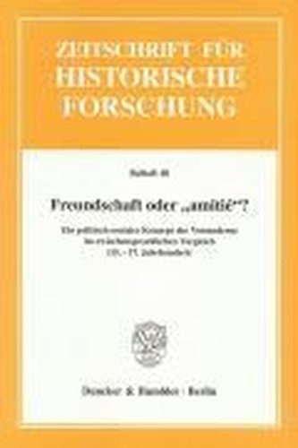 Freundschaft oder \"amitié\"?