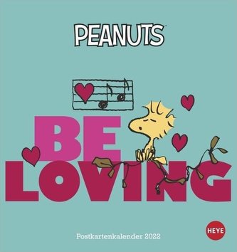 Peanuts Postkartenkalender 2022