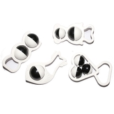 Chrastítko s úchytem černobíle