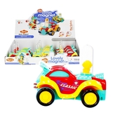 Autíčko s postavičkou - pull & back