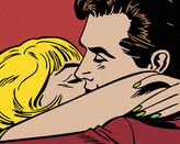 Malování podle čísel - V OBJETÍ - 40x50 cm, bez rámu a bez vypnutí plátna