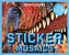 Sticker Mosaics: Dinosaurs