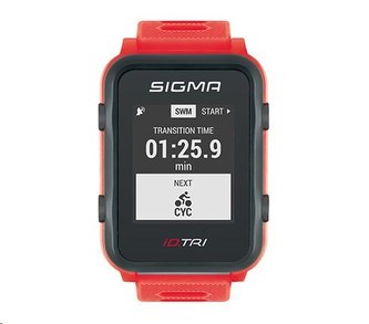 Sigma iD.TRI Basic neon červená