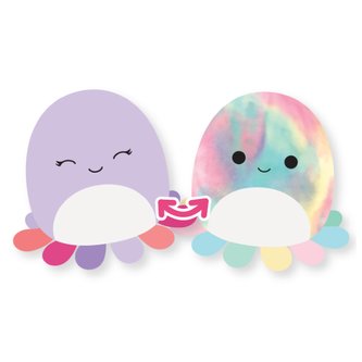 SQUISHMALLOWS 2v1 chobotnice Beula a Opal