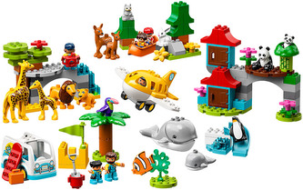LEGO Duplo 10907 Zvířata světa