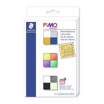 FIMO® efekt sada 12 barev 25g