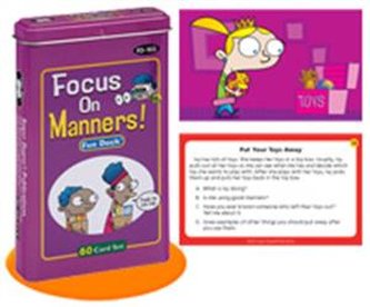 FOCUS ON MANNERS FUN DECK
