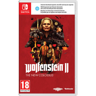 Wolfenstein II: The New Colossus Code in Box  (SWITCH)