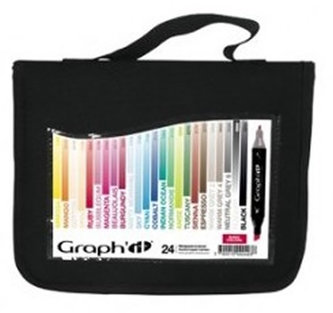 Graph´it Set alkoholových popisovačů, 24ks – Basic
