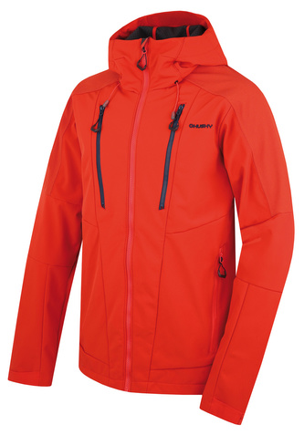 Pánská softshell bunda Sevan M br. brick - M