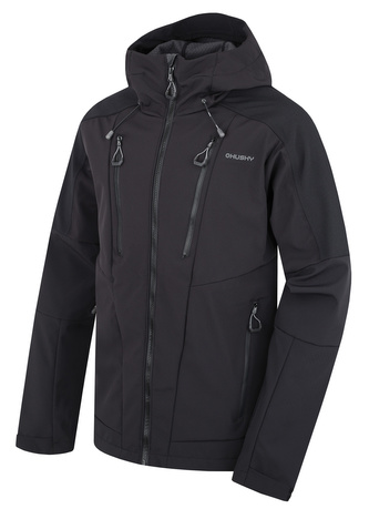 Pánská softshell bunda Sevan M black - XXL