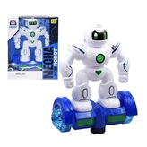 Chodící robot se světlem a zvukem