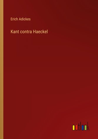 Kant contra Haeckel