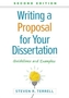 Writing a Proposal for Your Dissertation