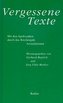 Vergessene Texte 4