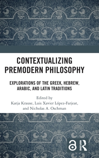 Contextualizing Premodern Philosophy