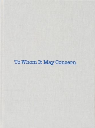 To Whom It May Concern