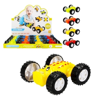 Autíčko otáčecí Krokodýl - pull back