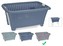 EXCELLENT Koš na prádlo skládací nohy 38 l šedá KO-Y54231080seda