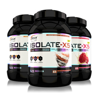 GENIUS NUTR - ISOLATE-X5 - 2000g - Choco hazelnut