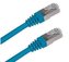 XtendLan patch kabel Cat5E, FTP - 5m, modrý