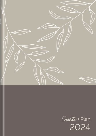 Buchkalender Create & Plan Blüten 2024