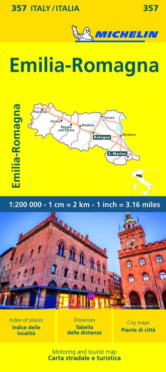 Emilia Romagna - Michelin Local Map 357