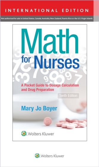 Math for Nurses 10e (Int Ed) PB