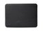 Decoded Leather Frame Sleeve, black -  Macbook 14"