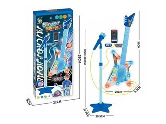 Gitara + mikrofon stojący