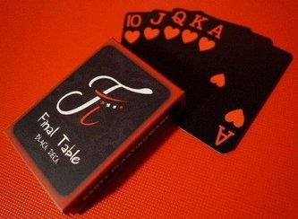 Karty Final Table- Black Deck