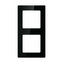 Double frame socket Avatto N-TS10-Frame-B2 (black)