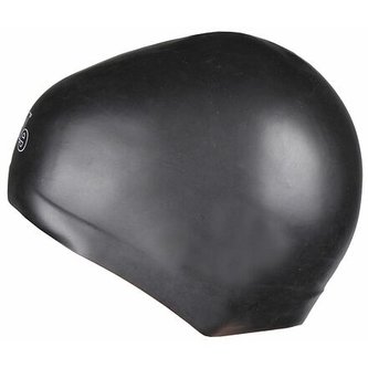 Solid JR dětská koupací čepice barva černá