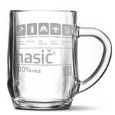 Půllitr Hasič: 0,5