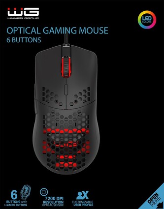 Herní myš WG2 (Černá)