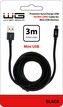 Datový kabel Mini USB (3m) (Černý)