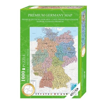 Puzzle Germany Map, 1000 ks