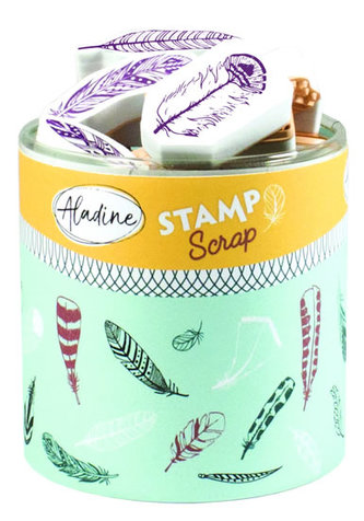 Razítka StampoScrap - peříčka