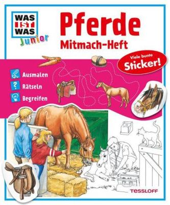 Pferde, Mitmach-Heft