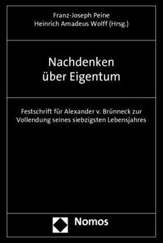 Nachdenken über Eigentum