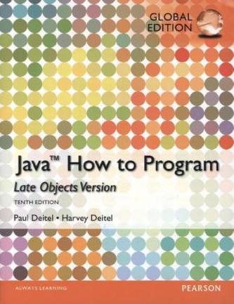 Java - How to Program, Late Objects Version