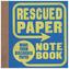 Rescued Paper Notebook, small