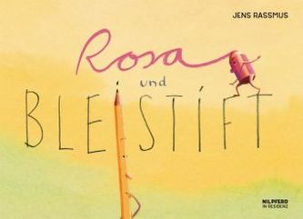 Rosa und Bleistift