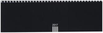 Wochenquerplaner, grau 2017