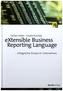 eXtensible Business Reporting Language