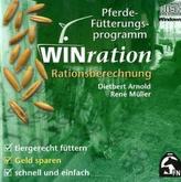 WINration, Pferdefütterungsprogramm, 1 CD-ROM