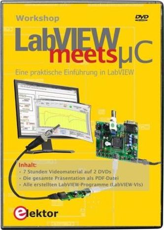 Workshop LabVIEW meets µC, 2 DVDs