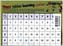 Basic times tables learning poster 'Skipping'