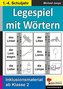 Legespiel mit Wörtern