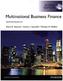Multinational Business Finance